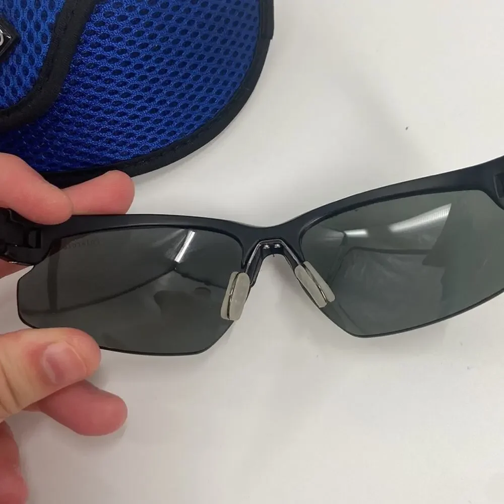 Vintage 90s Prato Convertible black sunglasses